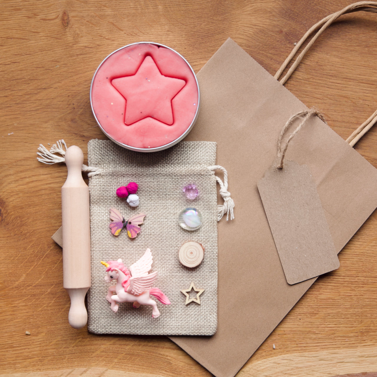 Mini kit de pâte à modeler "Licorne ou Pégase"