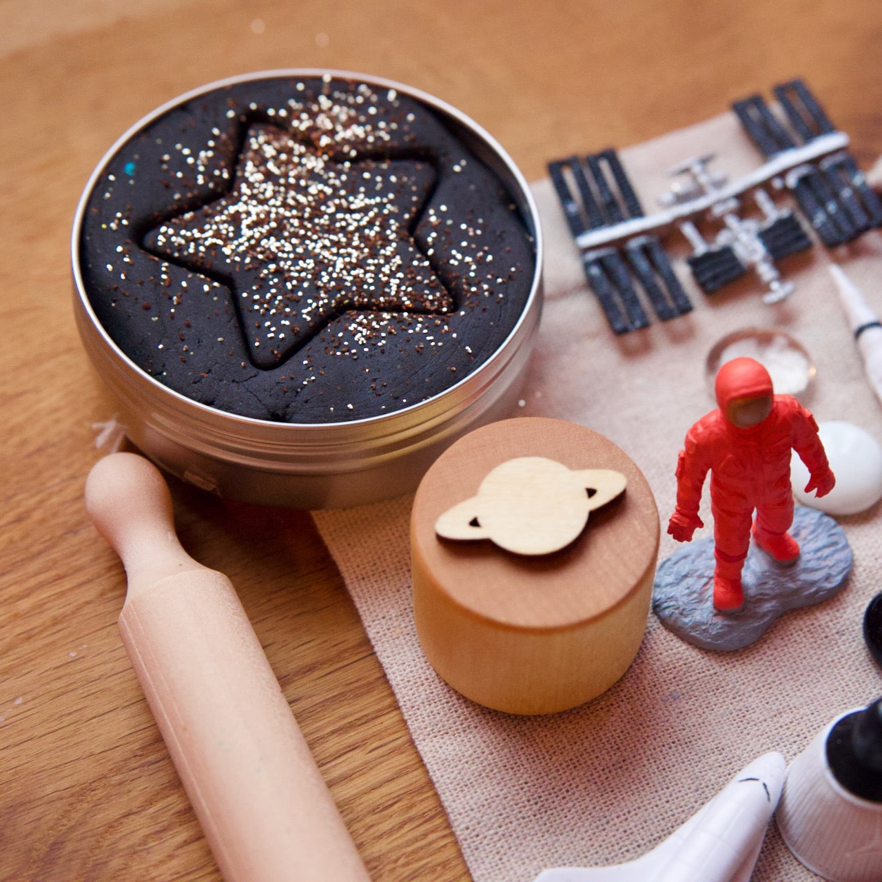 Kit de pâte à modeler "Espace"