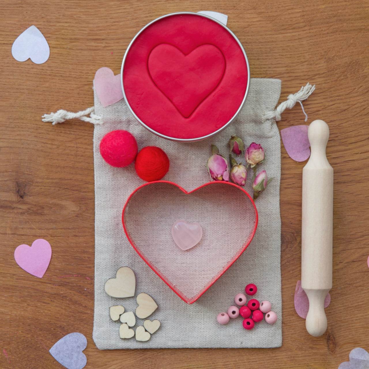 Kit de pâte à modeler "Saint Valentin"