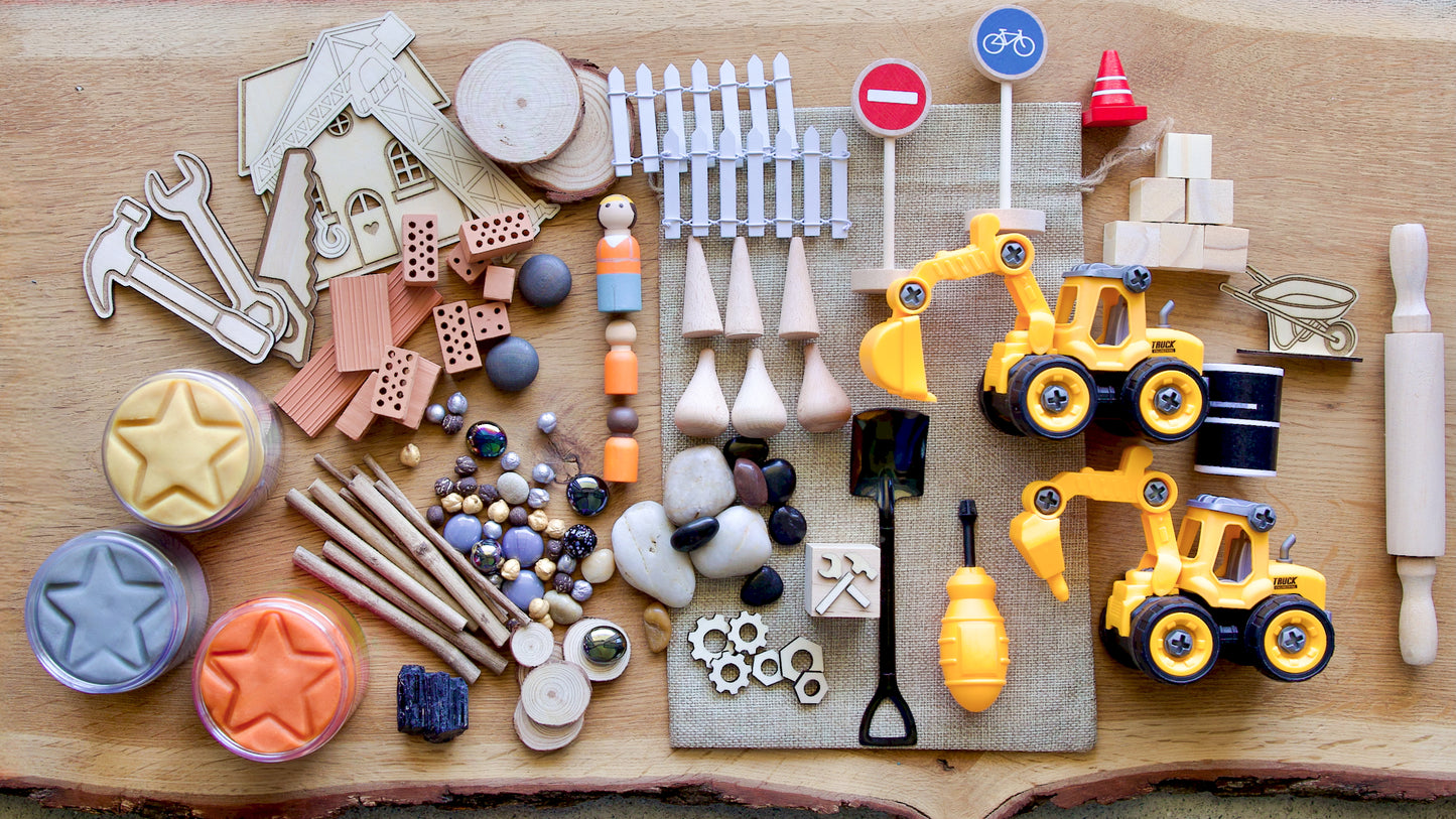 Kit de pâte à modeler "Chantier" Deluxe