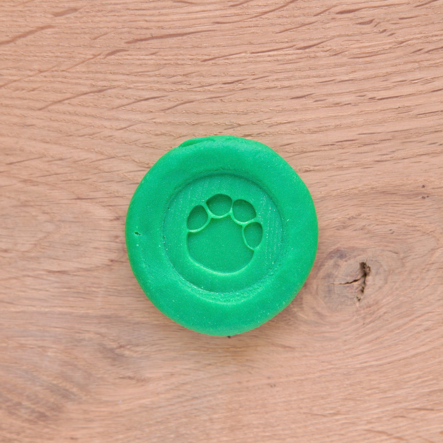 Tampon en bois "Empreintes d'animaux"