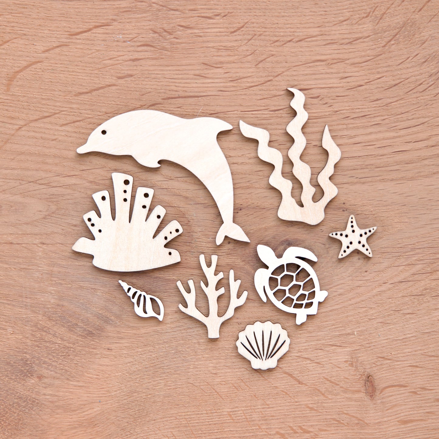 Accessoires de jeu en bois "Aventure en Mer"