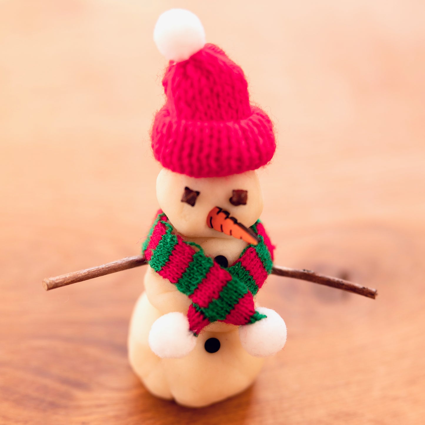 Kit de pâte à modeler "Bonhomme de neige"