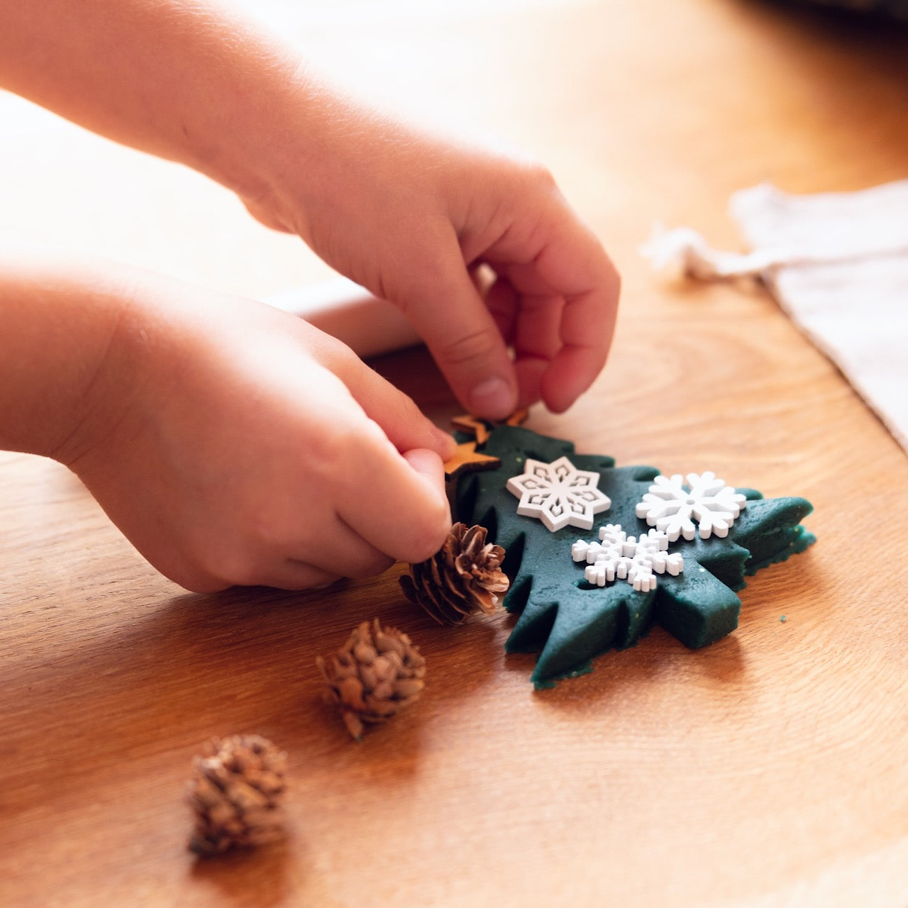 Kit de pâte à modeler "Arbre de Noël"