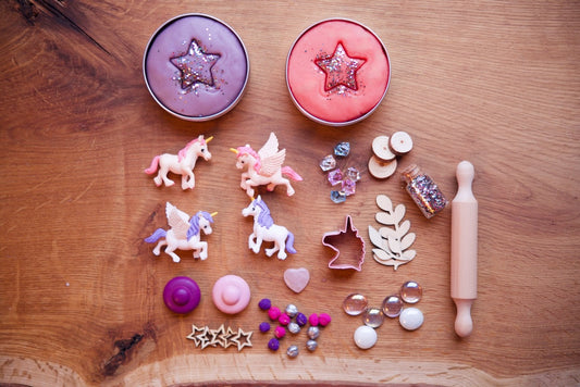 Kit de pâte à modeler "Licorne et Pégase"