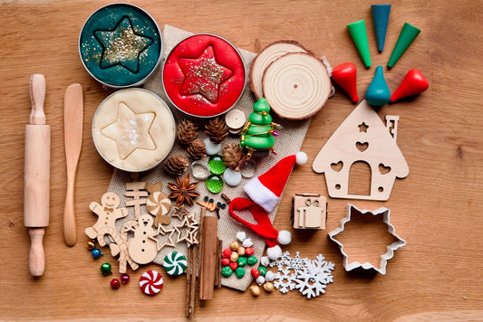 Kit de pâte à modeler "Noël" ultime