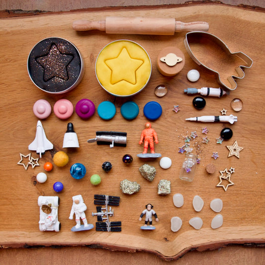 Kit de pâte à modeler "Espace"