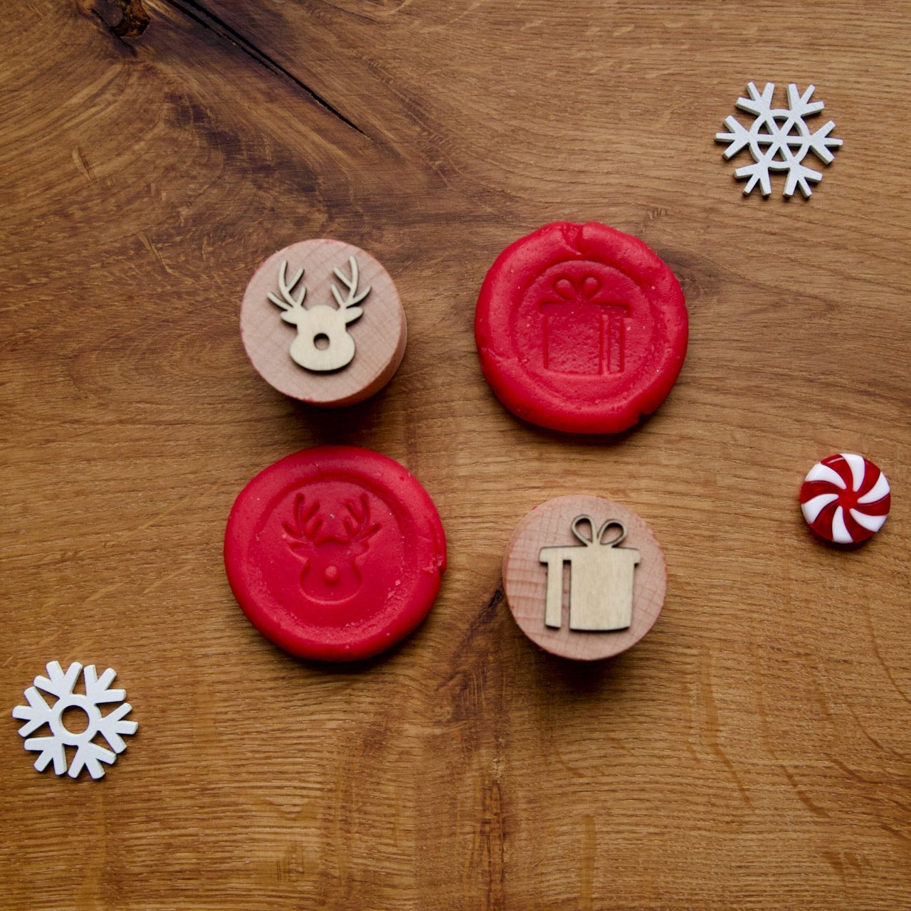 Set de timbres de Noël