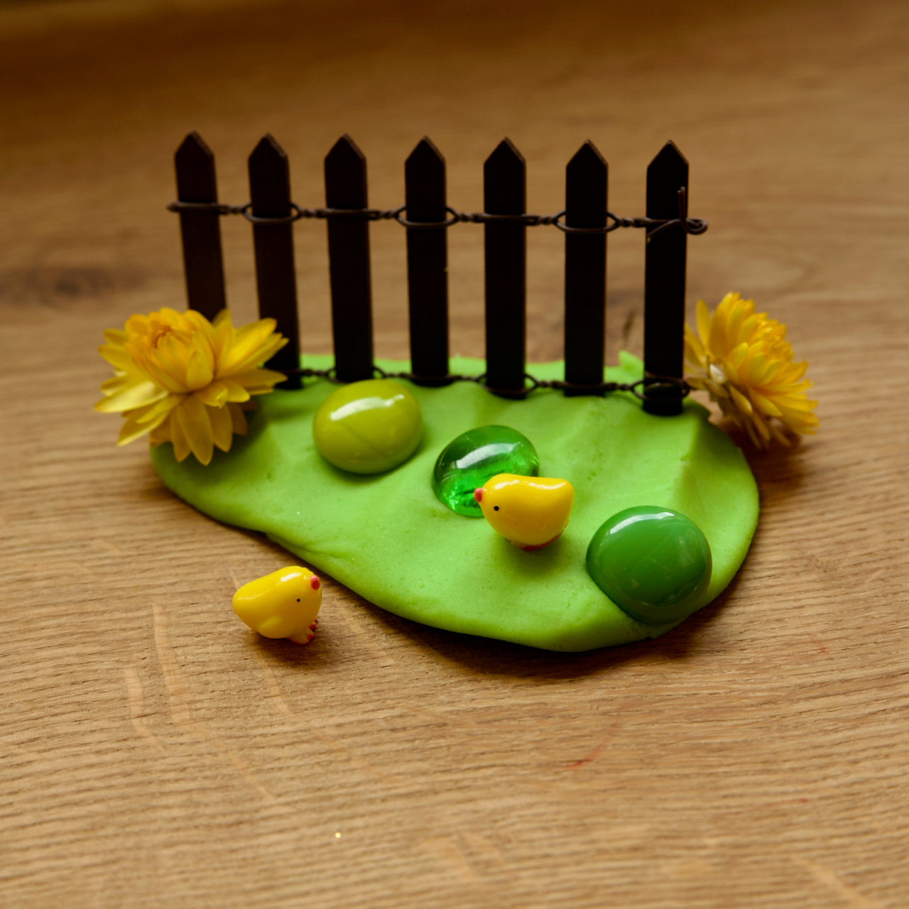 Kit de pâte à modeler "Ferme de printemps"