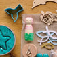 Kit de pâte à modeler "Sirène"