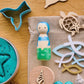 Kit de pâte à modeler "Sirène"