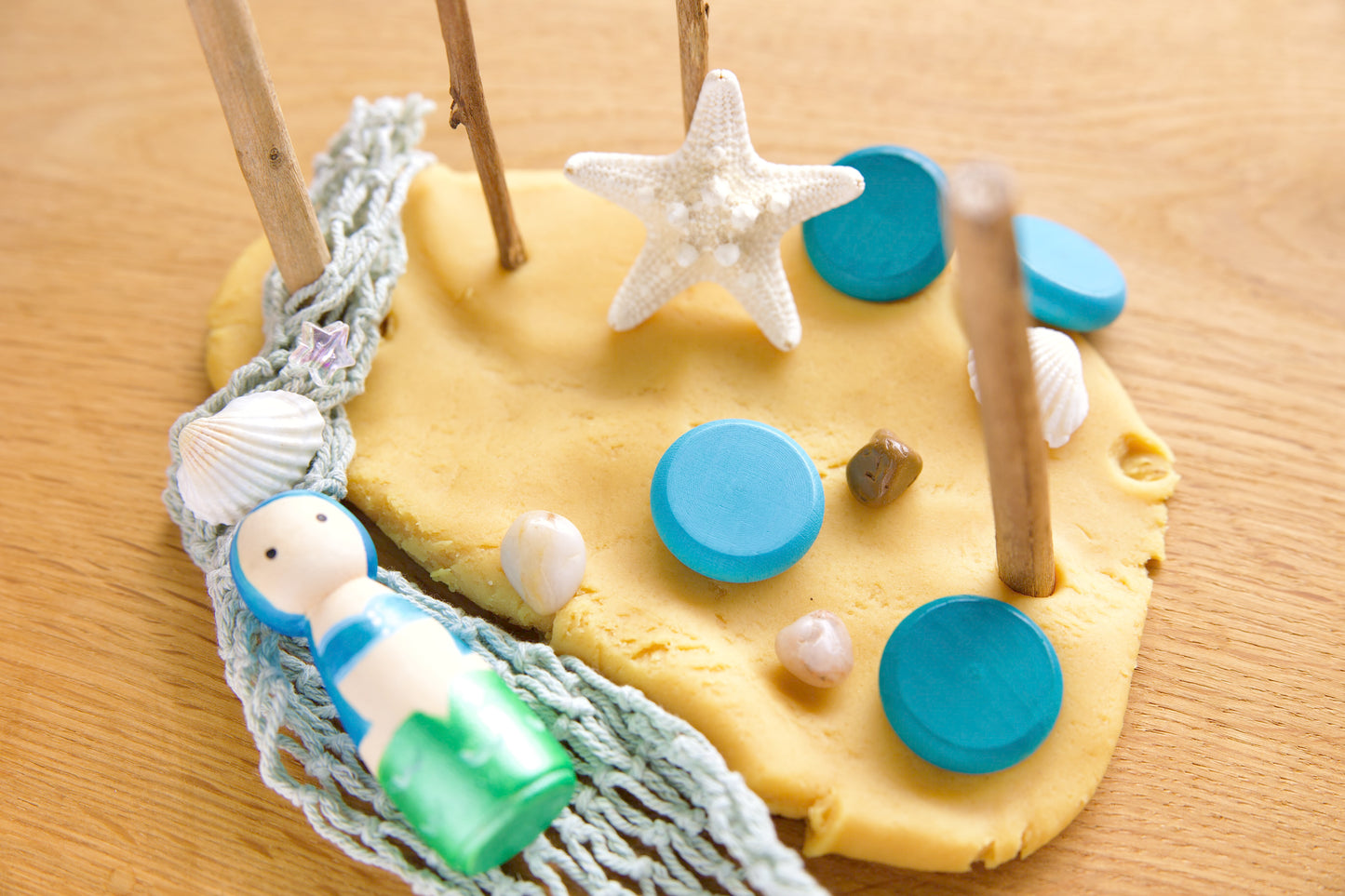 Kit de pâte à modeler "Sirène"