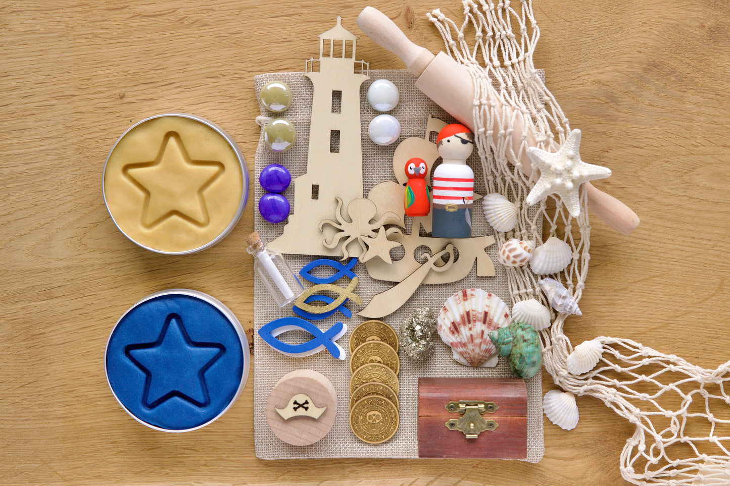 Kit de pâte à modeler "Pirate"