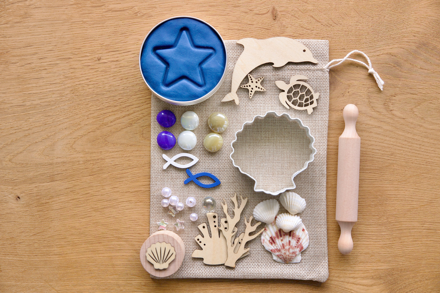 Kit de pâte à modeler "Aventure en Mer" (plusieurs options)