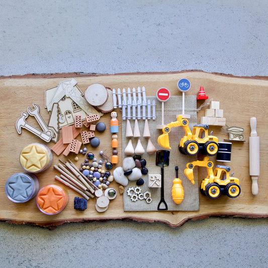 Kit de pâte à modeler "Chantier" Deluxe