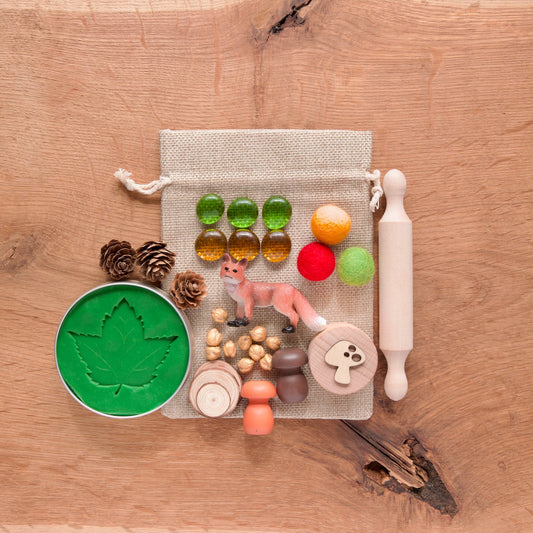 Kit de pâte à modeler "Renard"