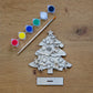 Kit de peinture "Arbre de Noël"